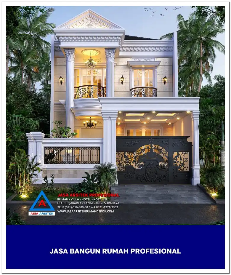 tampak depan Jasa Bangun Rumah Per Meter Harga Terbaru, jasa arsitek rumah, biaya bangun rumah per meter, jasa bangun rumah per meter, kontraktor bangun rumah, jasa bangun rumah borongan, harga bangun rumah per meter