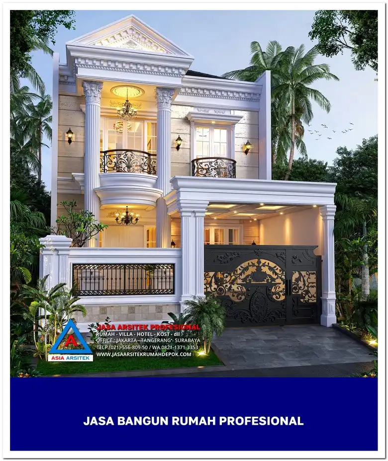 fasad Jasa Bangun Rumah Per Meter Harga Terbaru, jasa arsitek rumah, biaya bangun rumah per meter, jasa bangun rumah per meter, kontraktor bangun rumah, jasa bangun rumah borongan, harga bangun rumah per meter