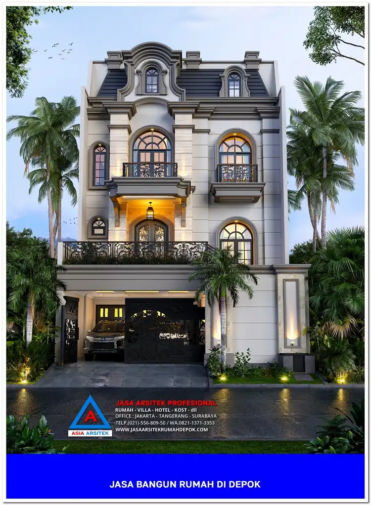 tampak depan 3d Jasa Bangun Rumah Terpercaya Depok, jasa arsitek rumah, biaya bangun rumah per meter, jasa bangun rumah per meter, kontraktor bangun rumah, jasa bangun rumah borongan, harga bangun rumah per meter