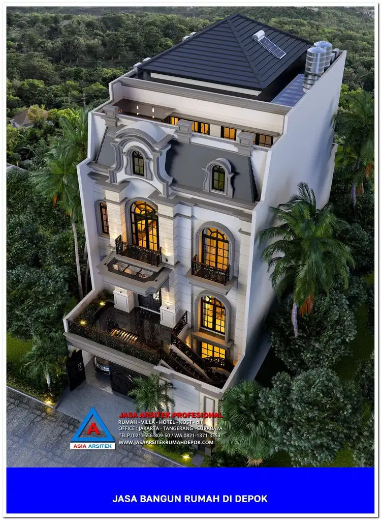 tampak atas Jasa Bangun Rumah Terpercaya Depok, jasa arsitek rumah, biaya bangun rumah per meter, jasa bangun rumah per meter, kontraktor bangun rumah, jasa bangun rumah borongan, harga bangun rumah per meter