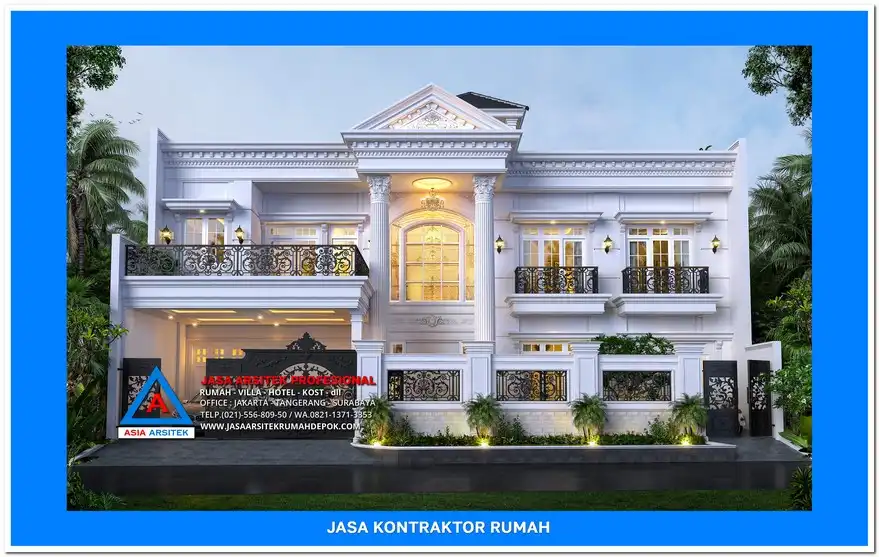 tampak depan Jasa Kontraktor Rumah Depok Terima Beres, kontraktor rumah, jasa kontraktor, jasa kontraktor rumah, kontraktor bangun rumah, kontraktor rumah mewah, kontraktor bangunan, jasa kontraktor bangunan