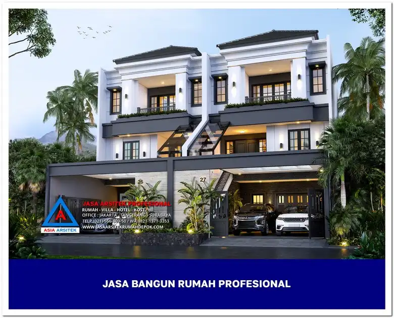 tampak depan Jasa Kontraktor Rumah Di Depok Dengan Garansi, jasa arsitek rumah, biaya bangun rumah per meter, jasa bangun rumah per meter, kontraktor bangun rumah, jasa bangun rumah borongan, harga bangun rumah per meter