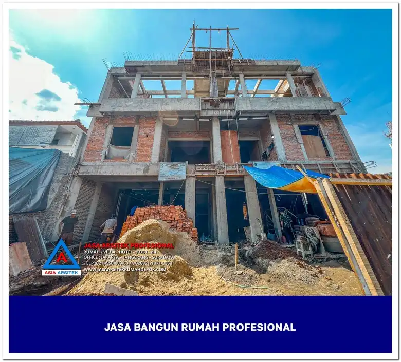 tampak depan Jasa Kontraktor Rumah Di Depok Dengan Garansi, jasa arsitek rumah, biaya bangun rumah per meter, jasa bangun rumah per meter, kontraktor bangun rumah, jasa bangun rumah borongan, harga bangun rumah per meter