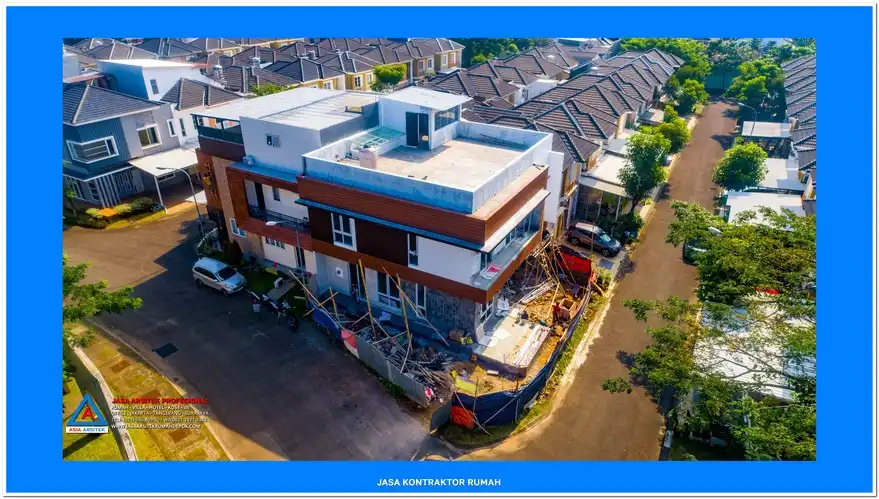 tampak atas Jasa Kontraktor Rumah di Cimanggis Depok, kontraktor rumah, jasa kontraktor, jasa kontraktor rumah, kontraktor bangun rumah, kontraktor rumah mewah, kontraktor bangunan, jasa kontraktor bangunan