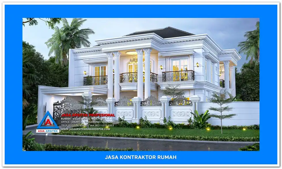 fasad Jasa Kontraktor Rumah di Pancoran Mas Depok, kontraktor rumah, jasa kontraktor, jasa kontraktor rumah, kontraktor bangun rumah, kontraktor rumah mewah, kontraktor bangunan, jasa kontraktor bangunan