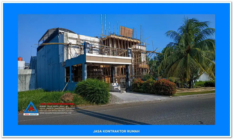fasad bangunan Jasa Kontraktor Rumah di Pancoran Mas Depok, kontraktor rumah, jasa kontraktor, jasa kontraktor rumah, kontraktor bangun rumah, kontraktor rumah mewah, kontraktor bangunan, jasa kontraktor bangunan