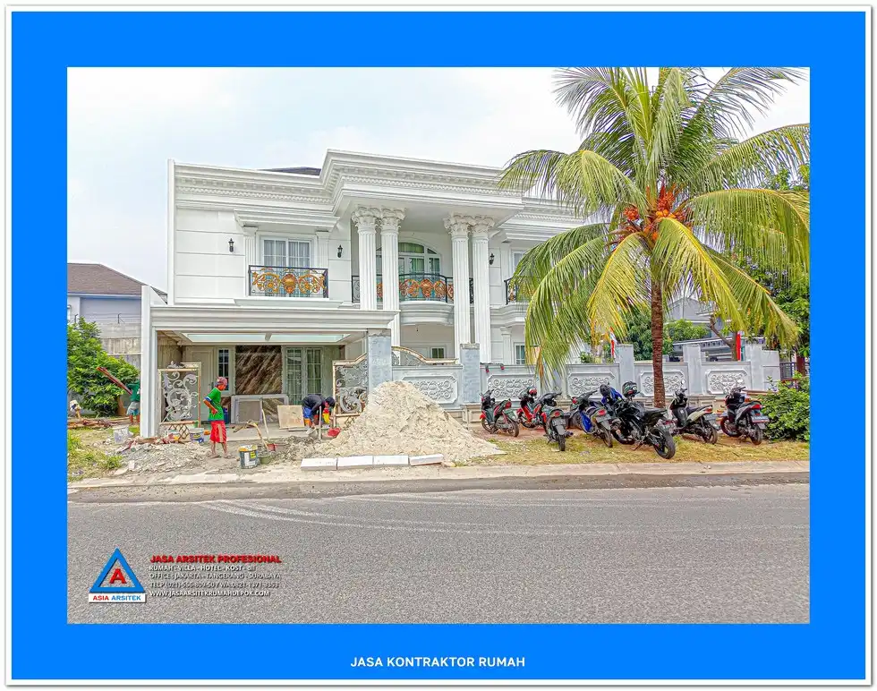 fasad bangunan Jasa Kontraktor Rumah di Pancoran Mas Depok, kontraktor rumah, jasa kontraktor, jasa kontraktor rumah, kontraktor bangun rumah, kontraktor rumah mewah, kontraktor bangunan, jasa kontraktor bangunan