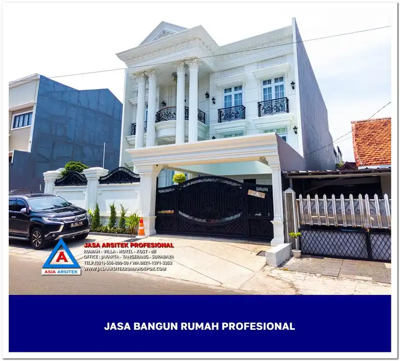 tampak depan Jasa Pembangunan Rumah Dengan Desain Sesuai Keinginan, jasa arsitek rumah, biaya bangun rumah per meter, jasa bangun rumah per meter, kontraktor bangun rumah, jasa bangun rumah borongan, harga bangun rumah per meter