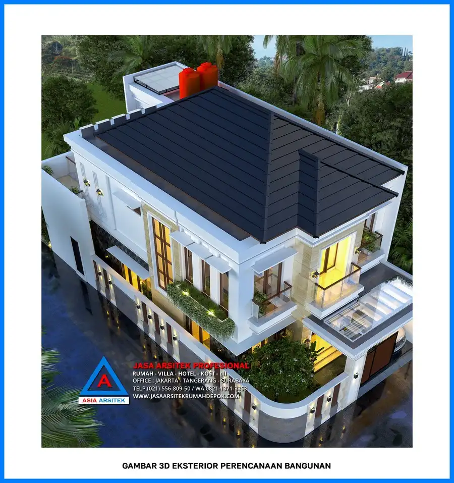 tampak atas 3d Kontraktor Bangunan Rumah 2 Lantai, kontraktor rumah, jasa kontraktor, jasa kontraktor rumah, kontraktor bangun rumah, kontraktor rumah mewah, kontraktor bangunan, jasa kontraktor bangunan