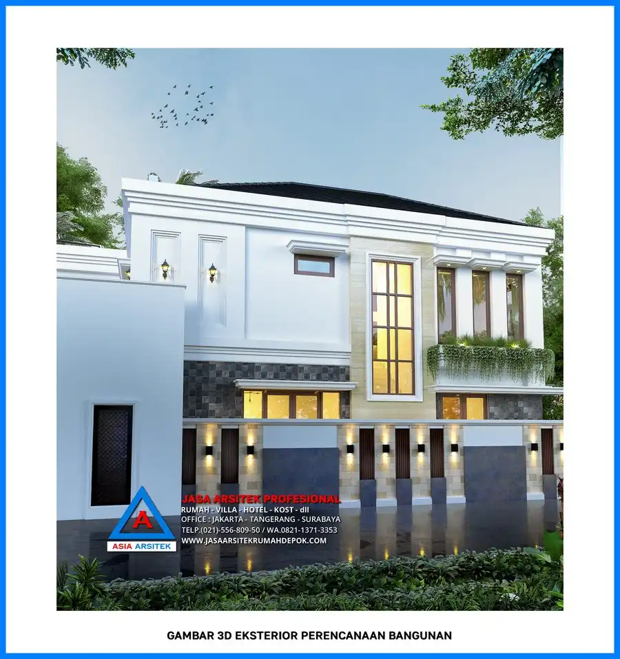 tampak samping Kontraktor Bangunan Rumah 2 Lantai, kontraktor rumah, jasa kontraktor, jasa kontraktor rumah, kontraktor bangun rumah, kontraktor rumah mewah, kontraktor bangunan, jasa kontraktor bangunan