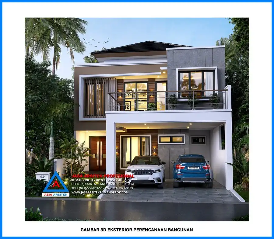 fasad Kontraktor Bangunan Rumah Minimalis 2 Lantai, kontraktor rumah, jasa kontraktor, jasa kontraktor rumah, kontraktor bangun rumah, kontraktor rumah mewah, kontraktor bangunan, jasa kontraktor bangunan