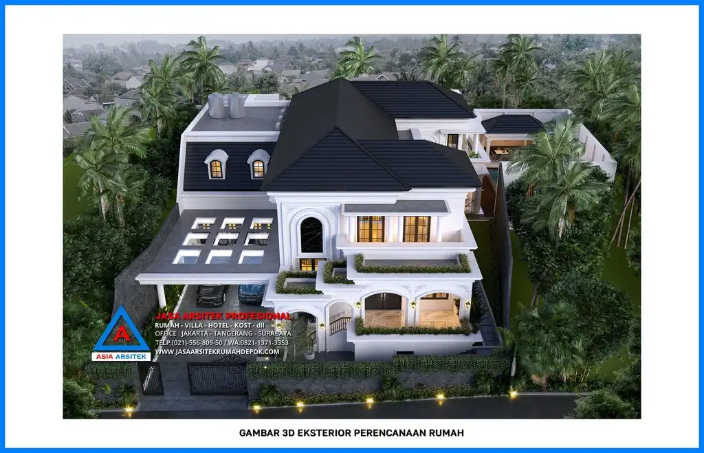 tampak atas Kontraktor Rumah 2 Lantai Harga Terjangkau 2025, kontraktor rumah, jasa kontraktor, jasa kontraktor rumah, kontraktor bangun rumah, kontraktor rumah mewah, kontraktor bangunan, jasa kontraktor bangunan