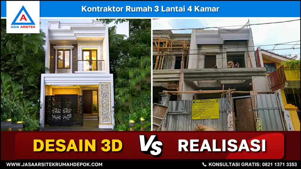 cover Kontraktor Rumah 3 Lantai 4 Kamar, kontraktor rumah, jasa kontraktor, jasa kontraktor rumah, kontraktor bangun rumah, kontraktor rumah mewah, kontraktor bangunan, jasa kontraktor bangunan