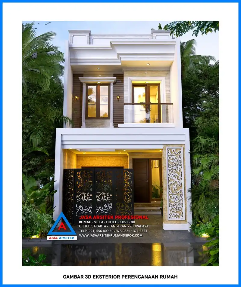 3d depan Kontraktor Rumah 3 Lantai 4 Kamar, kontraktor rumah, jasa kontraktor, jasa kontraktor rumah, kontraktor bangun rumah, kontraktor rumah mewah, kontraktor bangunan, jasa kontraktor bangunan