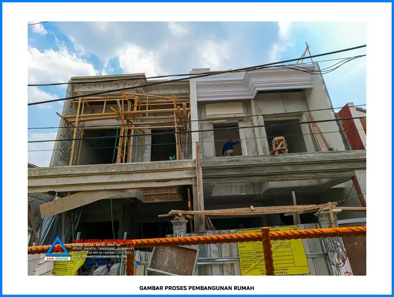 depan dupikate Kontraktor Rumah 3 Lantai 4 Kamar, kontraktor rumah, jasa kontraktor, jasa kontraktor rumah, kontraktor bangun rumah, kontraktor rumah mewah, kontraktor bangunan, jasa kontraktor bangunan