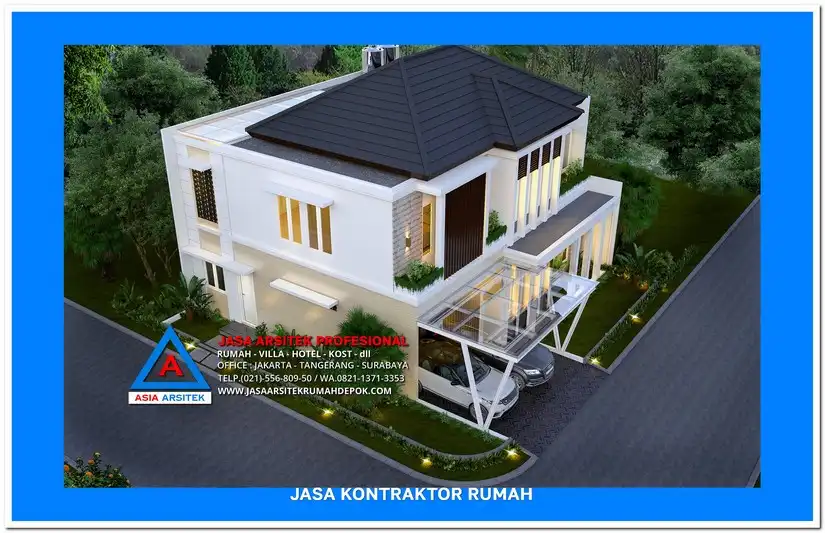 tampak atas Kontraktor Rumah Dengan Garansi Pekerjaan di Depok, kontraktor rumah, jasa kontraktor, jasa kontraktor rumah, kontraktor bangun rumah, kontraktor rumah mewah, kontraktor bangunan, jasa kontraktor bangunan