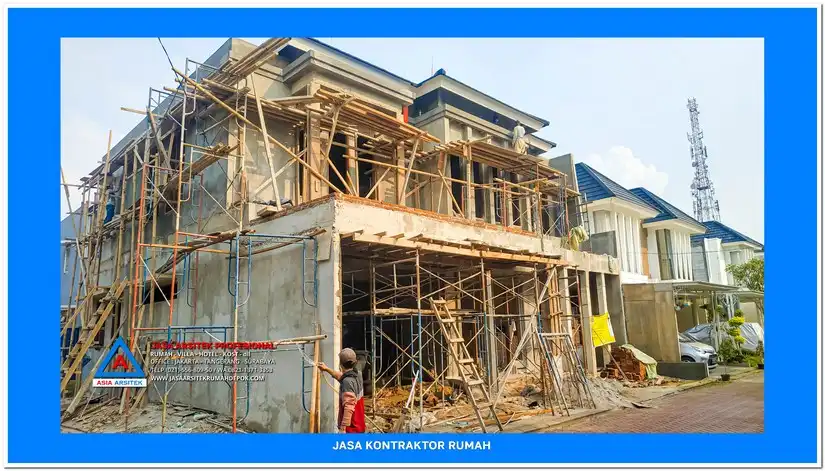 bagian depan kiri Kontraktor Rumah Dengan Garansi Pekerjaan di Depok, kontraktor rumah, jasa kontraktor, jasa kontraktor rumah, kontraktor bangun rumah, kontraktor rumah mewah, kontraktor bangunan, jasa kontraktor bangunan