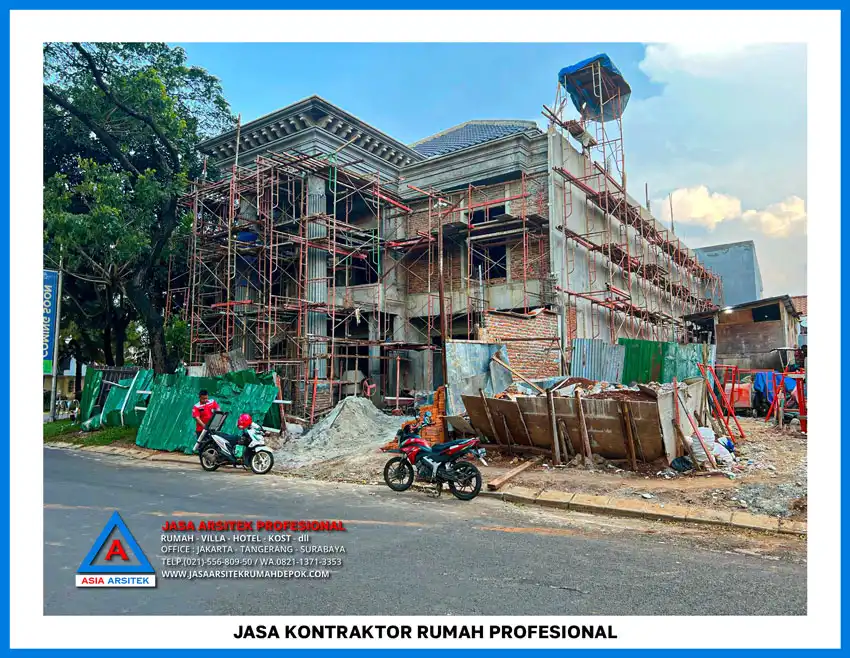 pembangunan Kontraktor Rumah Desain Klasik, kontraktor rumah, jasa kontraktor, jasa kontraktor rumah, kontraktor bangun rumah, kontraktor rumah mewah, kontraktor bangunan, jasa kontraktor bangunan