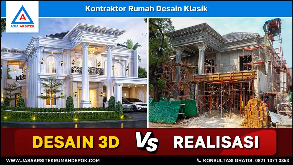 Kontraktor Rumah Desain Klasik, kontraktor rumah, jasa kontraktor, jasa kontraktor rumah, kontraktor bangun rumah, kontraktor rumah mewah, kontraktor bangunan, jasa kontraktor bangunan