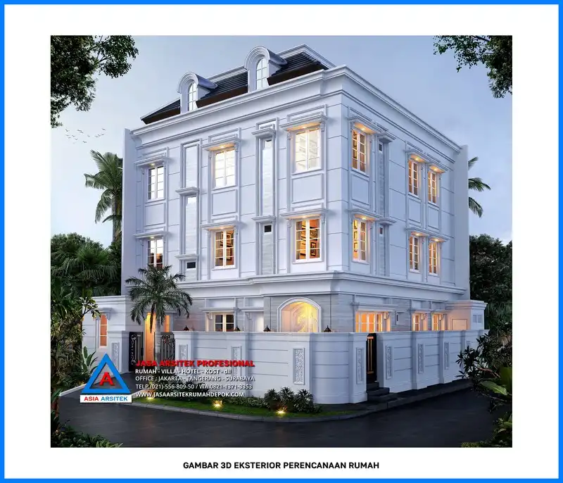 tampak hook Kontraktor Rumah Kost Mewah 3 Lantai, kontraktor rumah, jasa kontraktor, jasa kontraktor rumah, kontraktor bangun rumah, kontraktor rumah mewah, kontraktor bangunan, jasa kontraktor bangunan