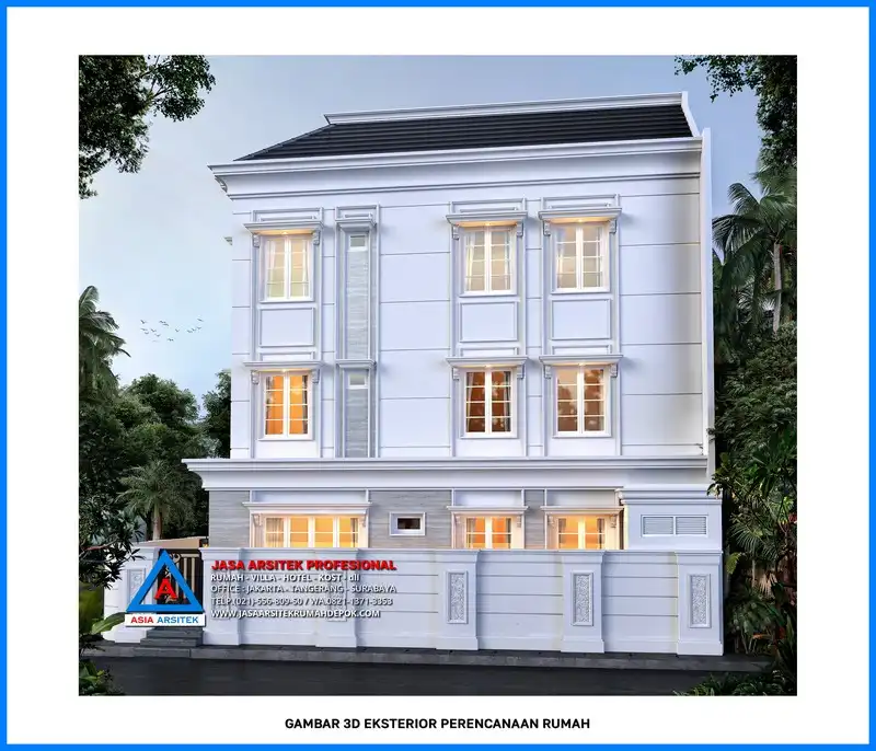 tampak samping kanan Kontraktor Rumah Kost Mewah 3 Lantai, kontraktor rumah, jasa kontraktor, jasa kontraktor rumah, kontraktor bangun rumah, kontraktor rumah mewah, kontraktor bangunan, jasa kontraktor bangunan