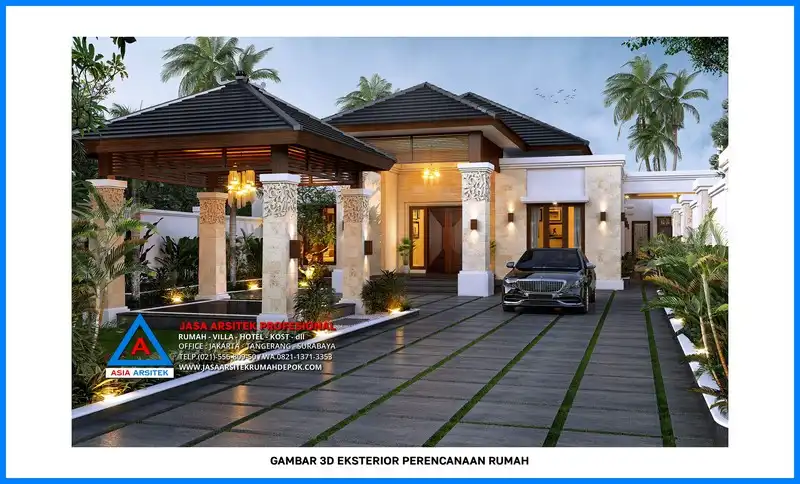 fasad Kontraktor Rumah Mewah 1 Lantai, kontraktor rumah, jasa kontraktor, jasa kontraktor rumah, kontraktor bangun rumah, kontraktor rumah mewah, kontraktor bangunan, jasa kontraktor bangunan