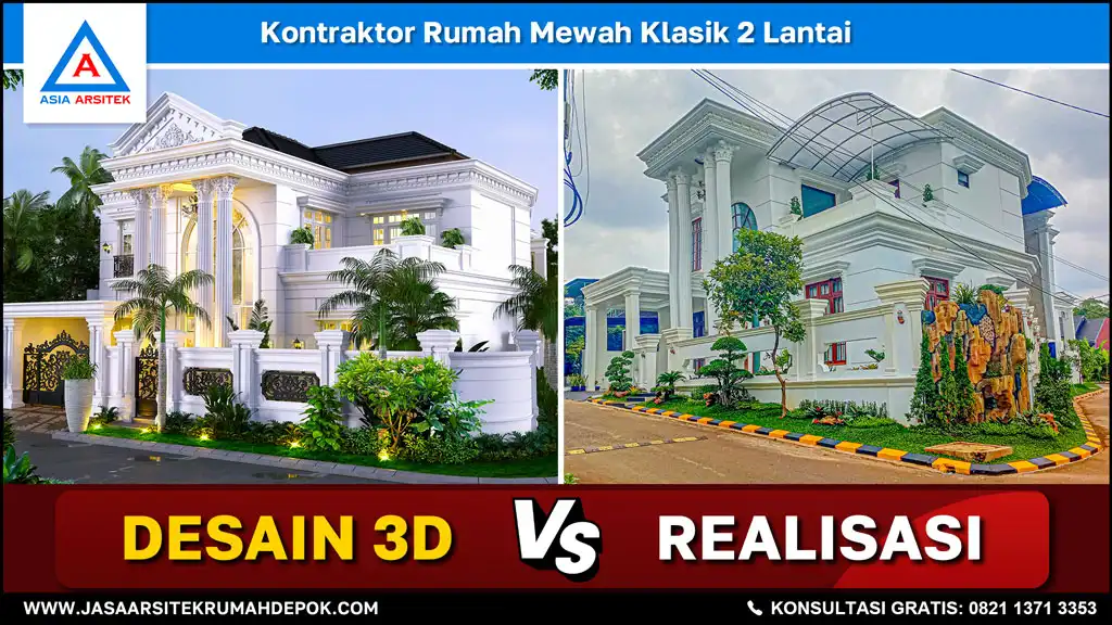 cover Kontraktor Rumah Mewah Klasik 2 Lantai, kontraktor rumah, jasa kontraktor, jasa kontraktor rumah, kontraktor bangun rumah, kontraktor rumah mewah, kontraktor bangunan, jasa kontraktor bangunan
