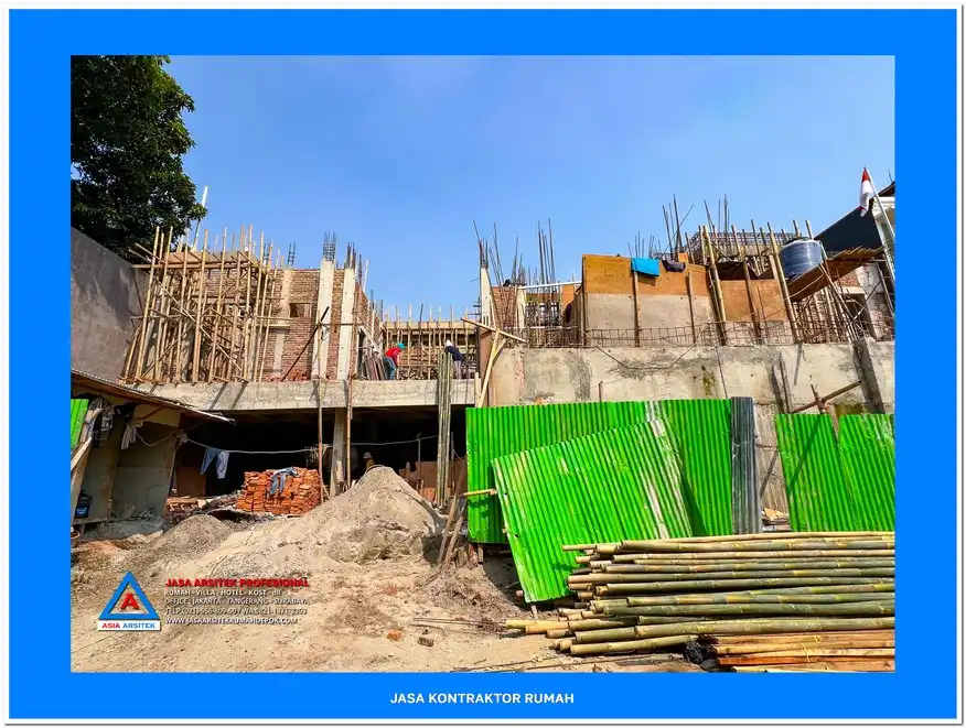 bagian depan bangunan Kontraktor Rumah Mewah di Cibubur, kontraktor rumah, jasa kontraktor, jasa kontraktor rumah, kontraktor bangun rumah, kontraktor rumah mewah, kontraktor bangunan, jasa kontraktor bangunan