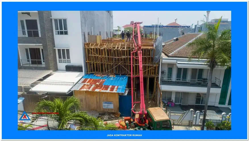 tampak atas Kontraktor Rumah Mewah di Jakarta Utara, kontraktor rumah, jasa kontraktor, jasa kontraktor rumah, kontraktor bangun rumah, kontraktor rumah mewah, kontraktor bangunan, jasa kontraktor bangunan