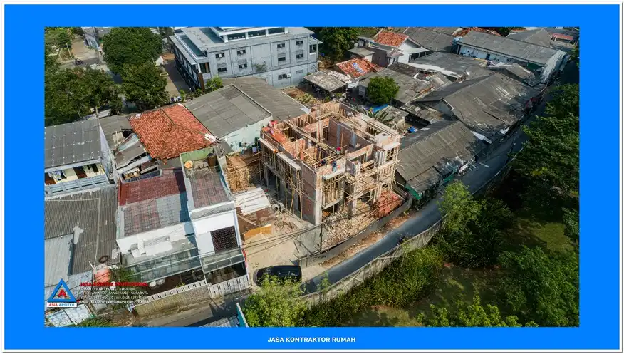 tampak atas bangunan Kontraktor Rumah Mewah di Tangerang, kontraktor rumah, jasa kontraktor, jasa kontraktor rumah, kontraktor bangun rumah, kontraktor rumah mewah, kontraktor bangunan, jasa kontraktor bangunan