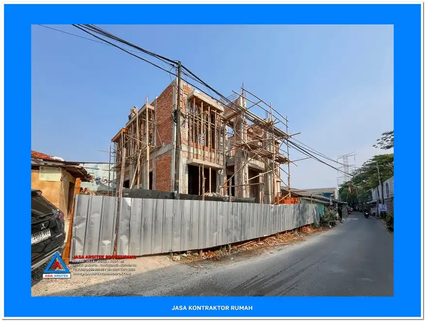 tampak depan bangunan Kontraktor Rumah Mewah di Tangerang, kontraktor rumah, jasa kontraktor, jasa kontraktor rumah, kontraktor bangun rumah, kontraktor rumah mewah, kontraktor bangunan, jasa kontraktor bangunan