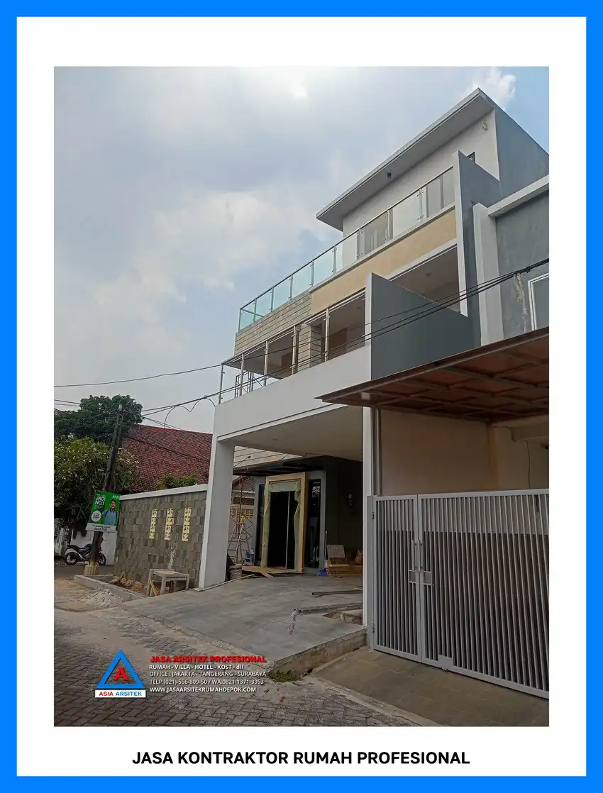 depan kanan Kontraktor Rumah Minimalis Modern, kontraktor rumah, jasa kontraktor, jasa kontraktor rumah, kontraktor bangun rumah, kontraktor rumah mewah, kontraktor bangunan, jasa kontraktor bangunan