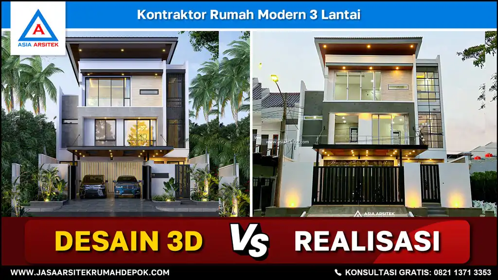 cover Kontraktor Rumah Modern 3 Lantai, kontraktor rumah, jasa kontraktor, jasa kontraktor rumah, kontraktor bangun rumah, kontraktor rumah mewah, kontraktor bangunan, jasa kontraktor bangunan