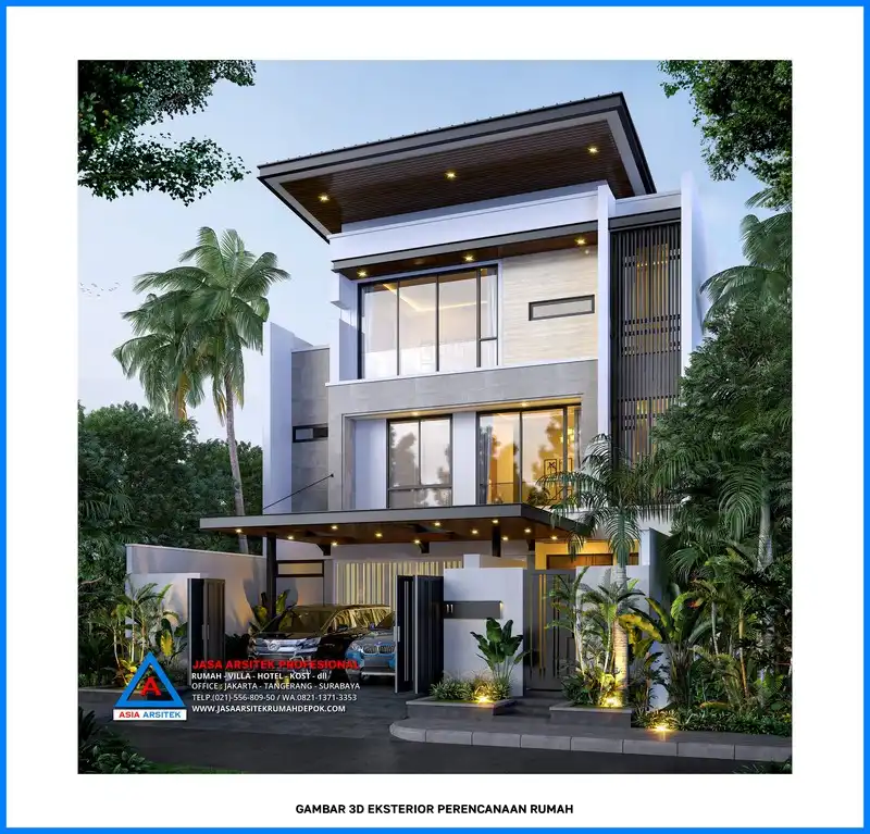 fasad Kontraktor Rumah Modern 3 Lantai, kontraktor rumah, jasa kontraktor, jasa kontraktor rumah, kontraktor bangun rumah, kontraktor rumah mewah, kontraktor bangunan, jasa kontraktor bangunan