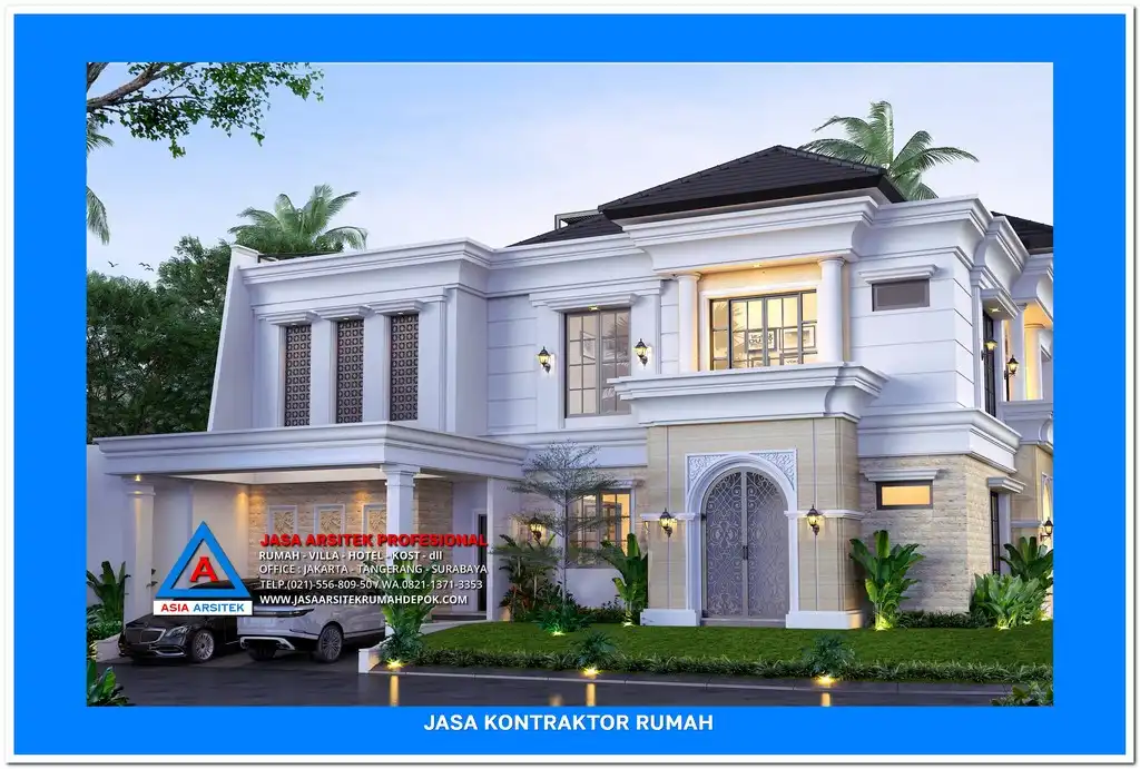 tampak samping kiri Kontraktor Rumah Murah Terbaik Depok, kontraktor rumah, jasa kontraktor, jasa kontraktor rumah, kontraktor bangun rumah, kontraktor rumah mewah, kontraktor bangunan, jasa kontraktor bangunan