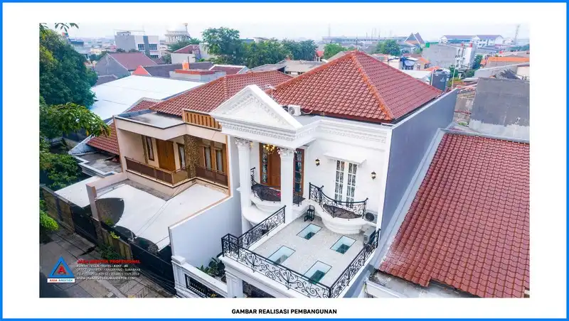 tampak atas bangunan Kontraktor Rumah Siap Bangun Di Tangerang Depok Bekasi, kontraktor rumah, jasa kontraktor, jasa kontraktor rumah, kontraktor bangun rumah, kontraktor rumah mewah, kontraktor bangunan, jasa kontraktor bangunan