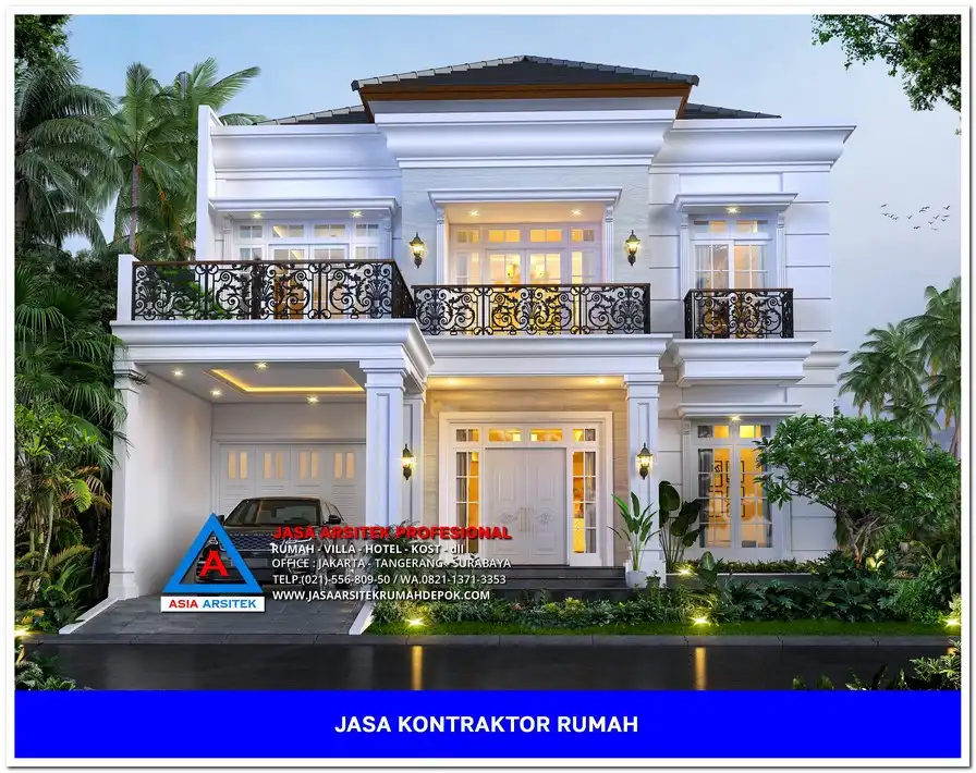 tampak depan Kontraktor Rumah Siap Bangun di Abadijaya Depok, kontraktor rumah, jasa kontraktor, jasa kontraktor rumah, kontraktor bangun rumah, kontraktor rumah mewah, kontraktor bangunan, jasa kontraktor bangunan