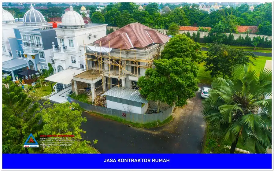 tampak atas bangunan Kontraktor Rumah Siap Bangun di Abadijaya Depok, kontraktor rumah, jasa kontraktor, jasa kontraktor rumah, kontraktor bangun rumah, kontraktor rumah mewah, kontraktor bangunan, jasa kontraktor bangunan