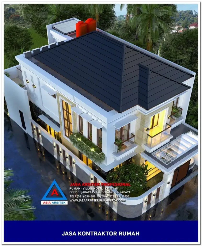 tampak atas Kontraktor Rumah Siap Bangun di Beji Depok, kontraktor rumah, jasa kontraktor, jasa kontraktor rumah, kontraktor bangun rumah, kontraktor rumah mewah, kontraktor bangunan, jasa kontraktor bangunan