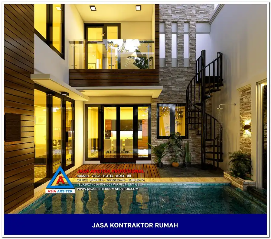 kolam renang Kontraktor Rumah Siap Bangun di Cipayung Depok, kontraktor rumah, jasa kontraktor, jasa kontraktor rumah, kontraktor bangun rumah, kontraktor rumah mewah, kontraktor bangunan, jasa kontraktor bangunan