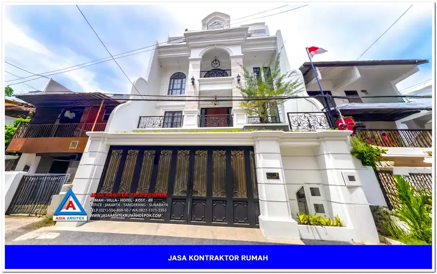 fasad bangunan Kontraktor Rumah Siap Bangun di Cisalak Pasar Depok, kontraktor rumah, jasa kontraktor, jasa kontraktor rumah, kontraktor bangun rumah, kontraktor rumah mewah, kontraktor bangunan, jasa kontraktor bangunan