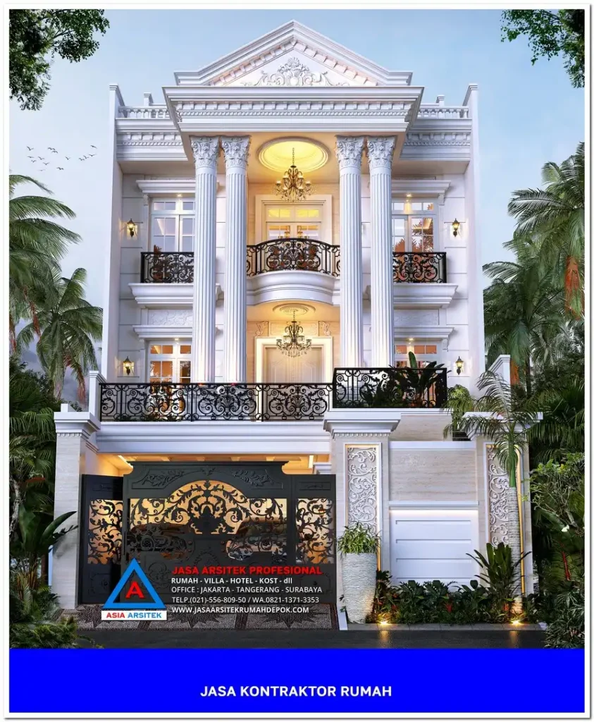 tampak depan Kontraktor Rumah Siap Bangun di Duren Seribu Depok, kontraktor rumah, jasa kontraktor, jasa kontraktor rumah, kontraktor bangun rumah, kontraktor rumah mewah, kontraktor bangunan, jasa kontraktor bangunan