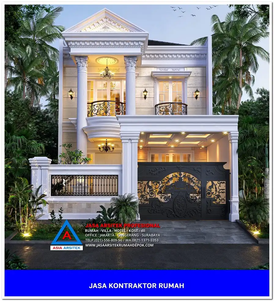 tampak depan Kontraktor Rumah Siap Bangun di Grogol Depok, kontraktor rumah, jasa kontraktor, jasa kontraktor rumah, kontraktor bangun rumah, kontraktor rumah mewah, kontraktor bangunan, jasa kontraktor bangunan