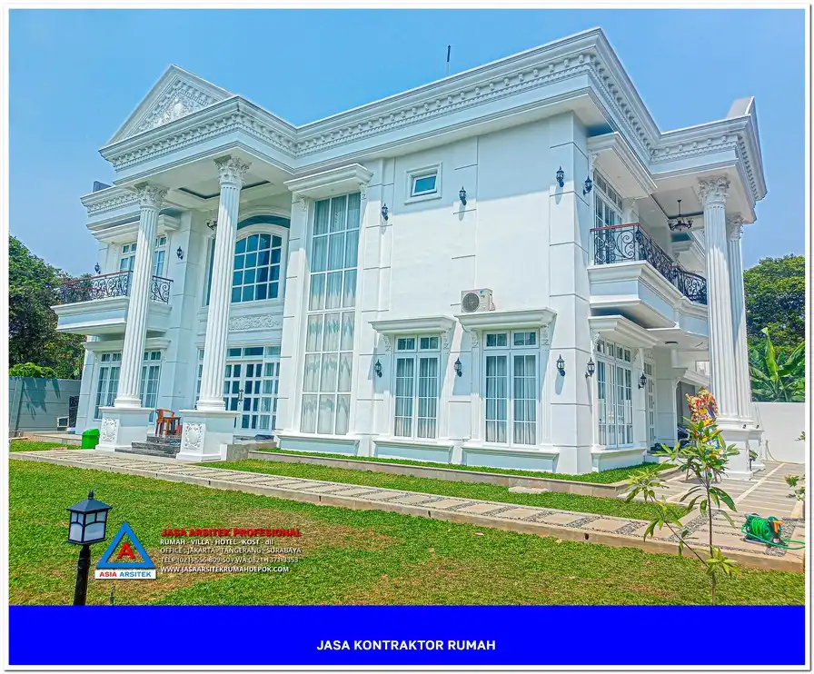 tampak samping kiri Kontraktor Rumah Siap Bangun di Harjamukti Depok, kontraktor rumah, jasa kontraktor, jasa kontraktor rumah, kontraktor bangun rumah, kontraktor rumah mewah, kontraktor bangunan, jasa kontraktor bangunan