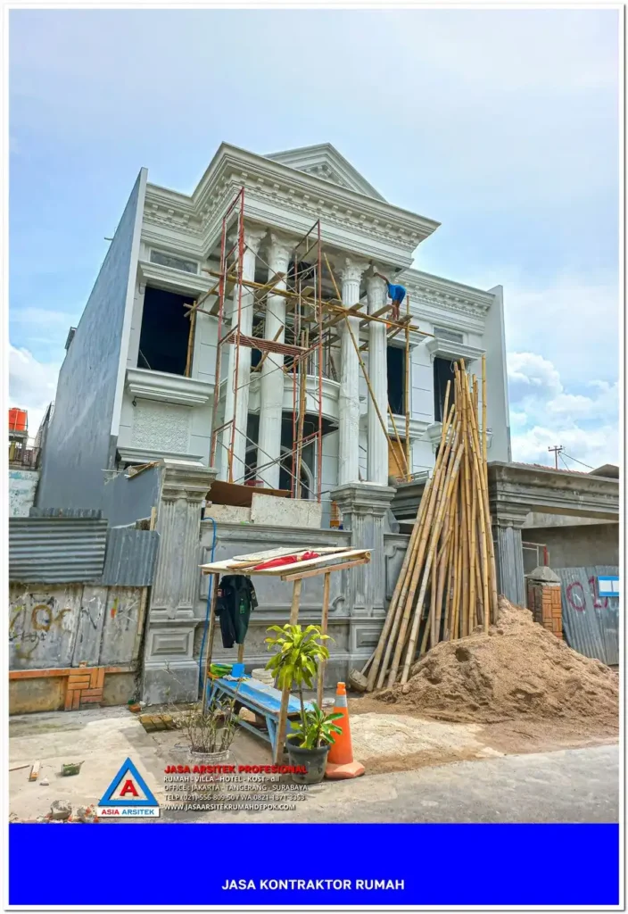 view depan bangunan Kontraktor Rumah Siap Bangun di Jatijajar Depok, kontraktor rumah, jasa kontraktor, jasa kontraktor rumah, kontraktor bangun rumah, kontraktor rumah mewah, kontraktor bangunan, jasa kontraktor bangunan