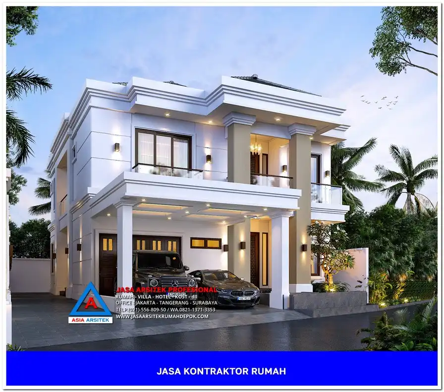 fasad Kontraktor Rumah Siap Bangun di Kalibaru Depok, kontraktor rumah, jasa kontraktor, jasa kontraktor rumah, kontraktor bangun rumah, kontraktor rumah mewah, kontraktor bangunan, jasa kontraktor bangunan