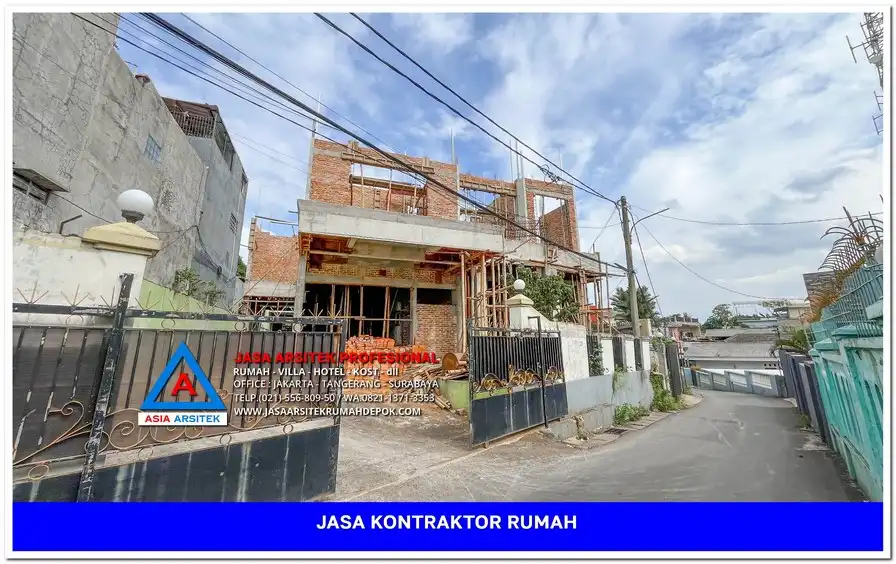 fasad bangunan Kontraktor Rumah Siap Bangun di Kalibaru Depok, kontraktor rumah, jasa kontraktor, jasa kontraktor rumah, kontraktor bangun rumah, kontraktor rumah mewah, kontraktor bangunan, jasa kontraktor bangunan