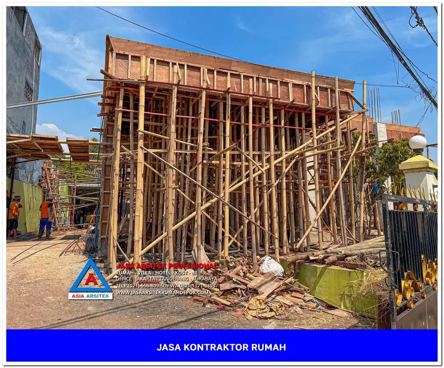 tahap bekisting Kontraktor Rumah Siap Bangun di Kalibaru Depok, kontraktor rumah, jasa kontraktor, jasa kontraktor rumah, kontraktor bangun rumah, kontraktor rumah mewah, kontraktor bangunan, jasa kontraktor bangunan