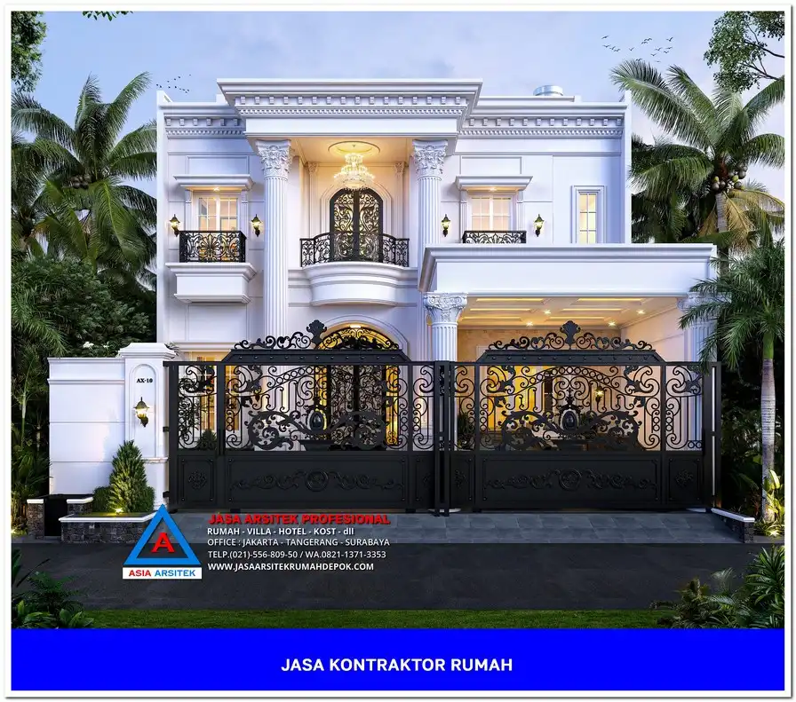 tampak depan Kontraktor Rumah Siap Bangun di Kalimulya Depok, kontraktor rumah, jasa kontraktor, jasa kontraktor rumah, kontraktor bangun rumah, kontraktor rumah mewah, kontraktor bangunan, jasa kontraktor bangunan