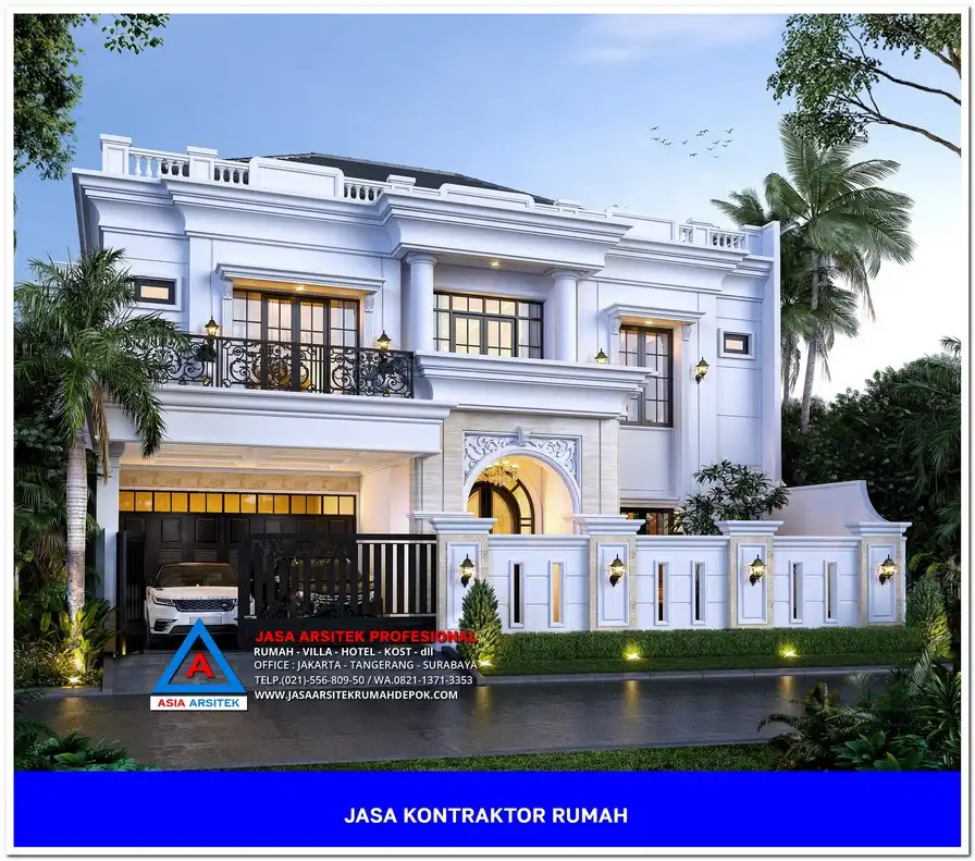 fasad Kontraktor Rumah Siap Bangun di Kedaung Depok, kontraktor rumah, jasa kontraktor, jasa kontraktor rumah, kontraktor bangun rumah, kontraktor rumah mewah, kontraktor bangunan, jasa kontraktor bangunan